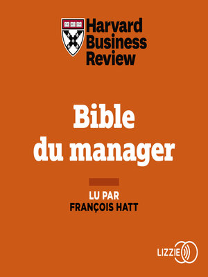 cover image of La Bible du manager
